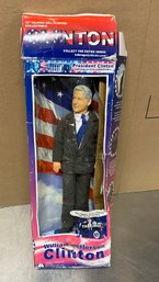 New Damaged Box Bill Clinton Talking Doll