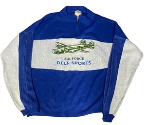 Vintage Delf Sports U.S. Army Air Force Delf Sports Sweater Size XL