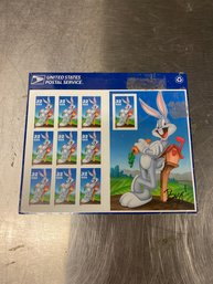 New Sealed Bugs Bunny 32 Cent Stamps