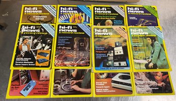 Vintage Hi-fi News & Record Review 1979 Jan-Dec Lot Of 12  (awesome Electronics Info & Ads) Magazine