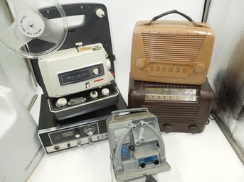 Vintage Electronics - Tube Radio, Projectors & CB Radio Base Station