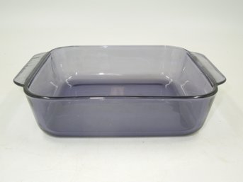 Vintage Purple Pyrex Glass 2-Qt Glass Baking Casserole Dish - 8.5'x8.5'