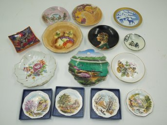 Lot Of Cute Small Collector & Decorative Dishes Or Plates