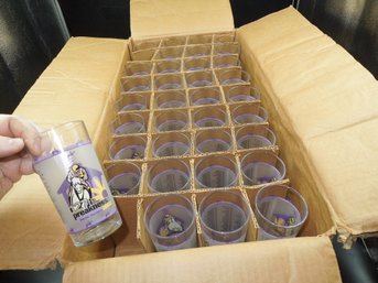 HUGE Lot Of 70 New 5.25' Tall 127th Preakness 2002 Pimlico Baltimore Horse Race Tumblers / Glasses