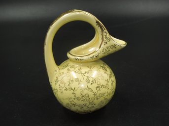 Very Nice Vintage Pitcher / Creamer Marked 'guaranteed 22K Gold USA' - About 5.25' Tall