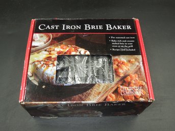 Cast Iron Brie Baker - Charcoal Companion - New In Box