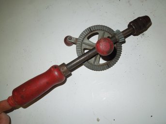 Vintage Egg Beater Hand Drill - Tools