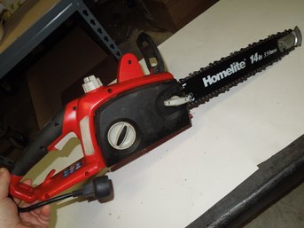 Homelite 14' 350mm Electric Chain Saw