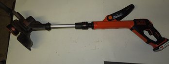 Black & Decker 20V Rechargeable Battery Weed Wacker - Tested & Working