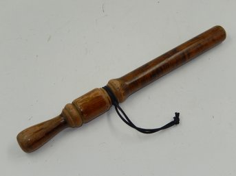 Vintage / Antique 17' Police Wood Baton Night Stick -Collectible, Not For Use