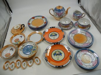 Large Mixed Lot Of Vintage Lusterware - Some Noritake, Alot Of Made In Japan Marks
