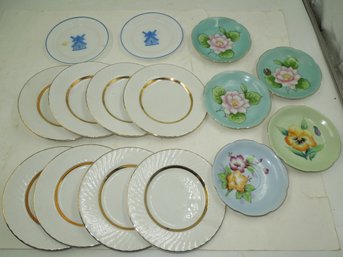 Mixed Dish Lot - J.b. Betson's China, Golden Swirl Enoch Wedgwood & Other