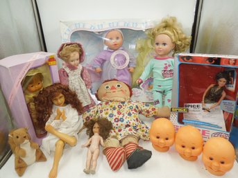 Vintage Dolls (Raggedy Anne, Spice Girls, Diane Keeler, Babies, Sweet Love Kids & More)