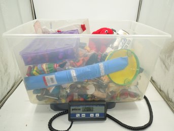 Large Bucket Mix Of Random Vintage & Modern Toys - Approximately 21 Lbs - SEE PICTURES!