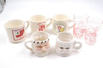 Vintage Mugs & Cups - Santa Claus, Clarabell And More
