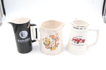 Vintage Pitchers And Beer Stein