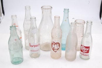 Vintage Glass Bottle Lot