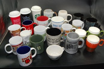 Large Lot Of Vintage Mugs & Cups