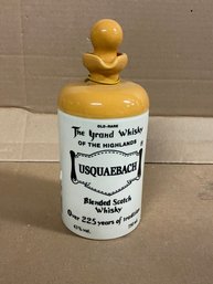 Grand Whisky Of The Highlands Usquaebach Alcohol Liquor Advertising Pitcher