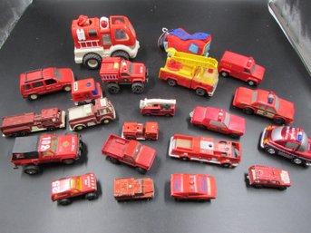 Fireman / Fire Rescue / Fire Truck - Tootsie Toy, First Wheels, Tonka, Remco, Matchbox, Majorette, Buddy L