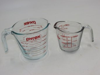Pyrex & Anchor Hocking Glass Measuring Cups