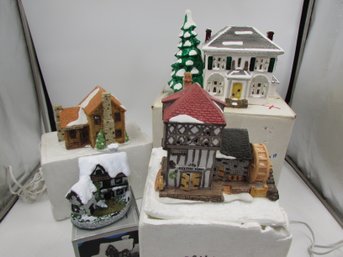Lot Of Dept 56 New England, Snowy Village & Cottage Charmers (house & Buildings)