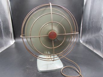Vintage GE / General Electric Fan - Working, Spins Side To Side Also - 14' Tall, 11' Diameter