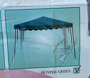 Hunter Green Deluxe Gazebo 10x10 Tent Party Event  Read Details