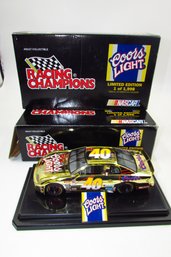 Lot Of 2 New Racing Champions Coors Light Limited Edition Nascar Car Collectibles 7.75' Long