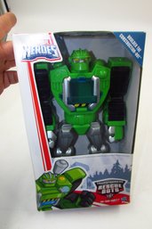 New Playskool Heroes Transformers Rescue Bots Boulder The Construction Bot Action Figure