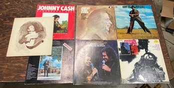 Lot Of Johnny Cash Music LP Record Vinyl