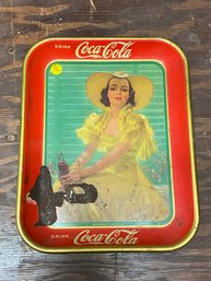 Vintage Coca Cola Tray 13x10.5