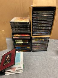Large Lot Of Classical Cds The Classical Mood Set Read Details