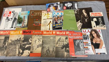 Lot Of Random Vintage And Modern Magazines