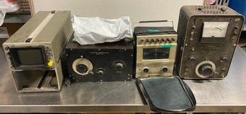 Lot Of Random Misc Electronics Meters Oscilloscopes Etc