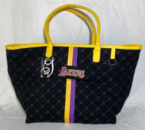 Los Angeles Lakers Logo Purse Nba Tote Bag