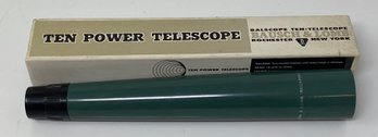Vintage Bausch And Lomb Ten Power Telescope