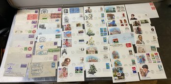 Large Lot Of Vintage Stamps First Day Covers Etc