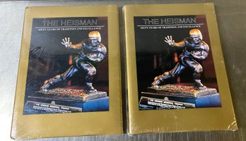 Lot Of 2 New Sealed The Heisman Sixty Years Of Tradition And Excellence Football  Hardcover Books
