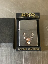 Authentic Zippo Lighter Deer Hunting