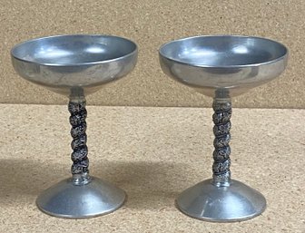 Raimond Made In Italy Metal Champagne Glasses