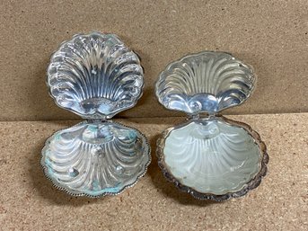 Vintage Clam Shell Trinket Trays