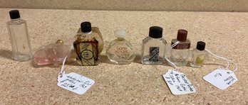Lot Of Vintage Perfume Bottles Identified Some Rare Versace