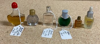 Lot Of Vintage Perfume Bottles Some Partially Full Some Full Some Rare