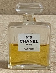 Vintage Chanel No 5 Paris Parfum Half Full