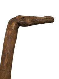Carved 33in Tall Wooden Walking Stick Cane