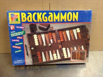 Pavilion Backgammon - Brand New, Sealed