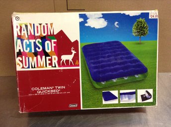 Coleman Twin Quickbed Air Bed - New In Box