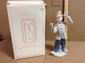 Paul Sebastian Fine Porcelain Clown Figure