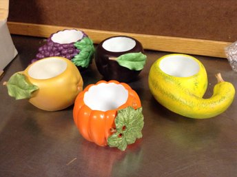 Fruits And Vegetables Partylite Candle Holders